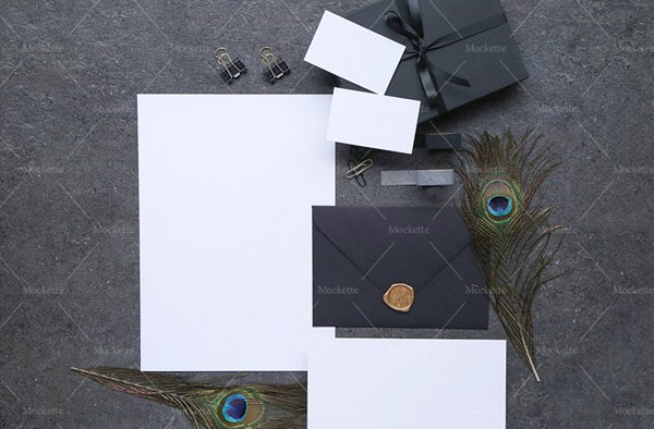 Black Business Branding Mockups