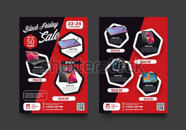 Black Friday Sale Promotion Flyer