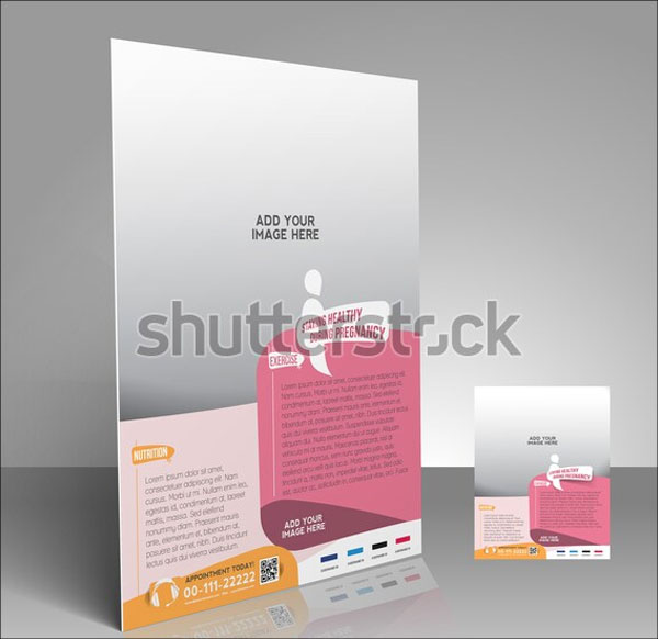 Blank Maternity Flyer Templates