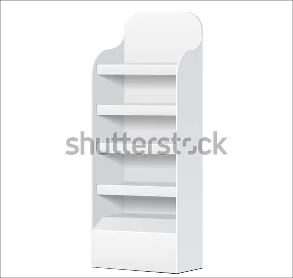 Blank Display Stand Mockups