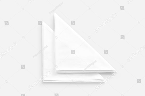 Blank Food Tissue Paper Mockup