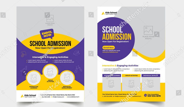 Blank Flyer Design Template