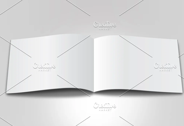 Blank Landscape Brochure