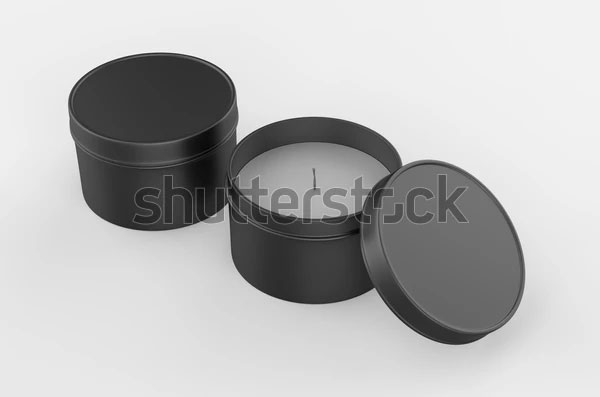 Blank Travel Tin Candle Mockup