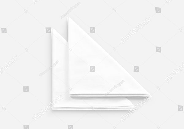 Blank Wrapping Tissue Paper Mockup