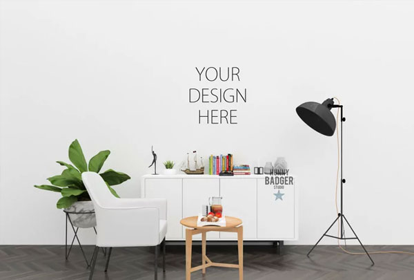 Blank Wall mockup