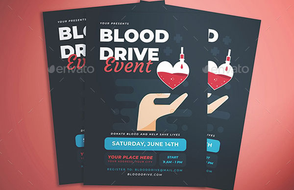 Blood Donor Flyer Printable Template Download
