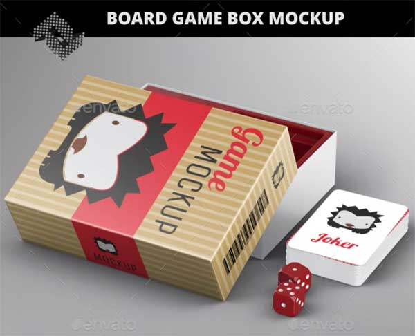 Board Game Box Mockup