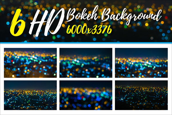 Bokeh HD Background Templates