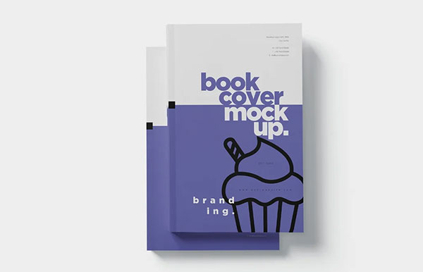 Book Cover Mockup Scene