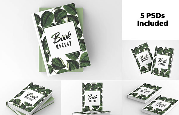 Book Mockup Set