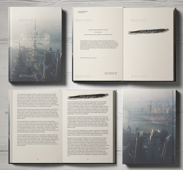 Book Mockup Set