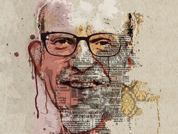 Bookman Newspaper Photoshop Action