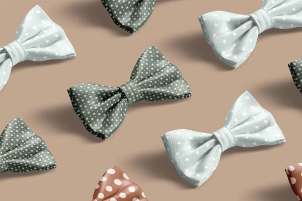 Bow Tie PSD Mockup Design