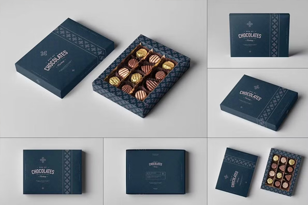 Box Of Chocolates Mockup