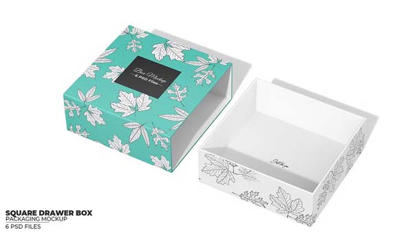 Box Mockup Download PSD Free