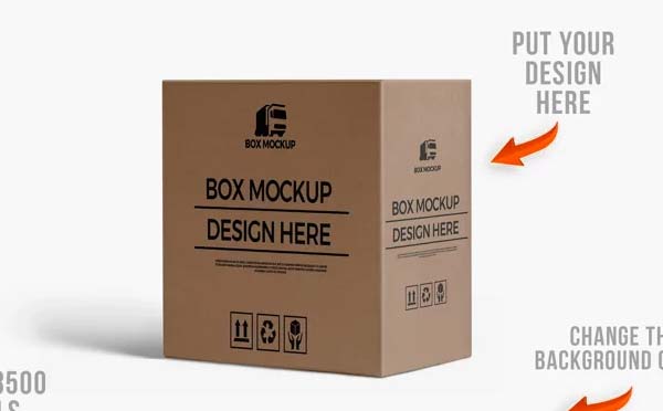 Box Mockup Download Photoshop