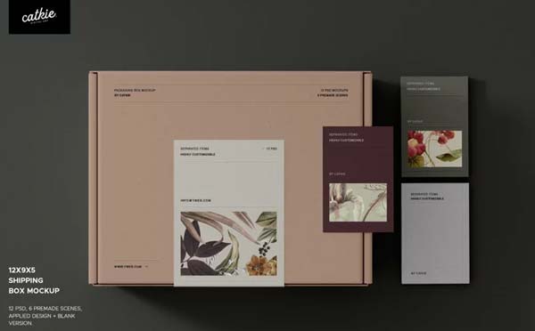 Box Mockup PSD Free Download