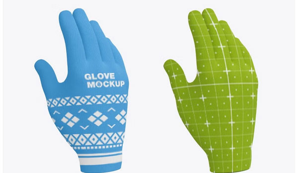 Boxing Gloves Mockup PSD