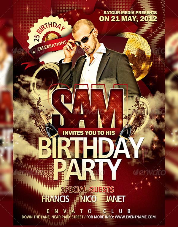 Boys Birthday Invitation Templates