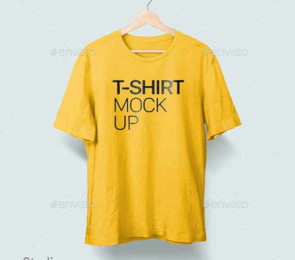 Branding Display T-Shirt Mockup