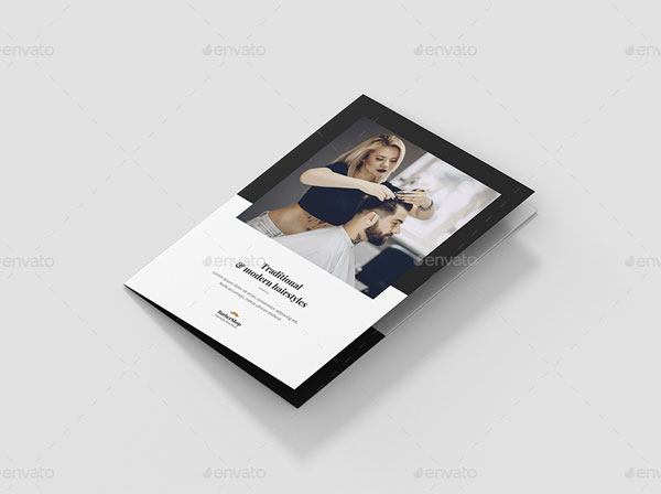 Brochure – Barber Shop Tri-Fold A5
