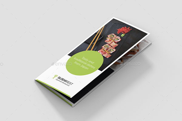 Restaurant Foods Menu Brochure Template