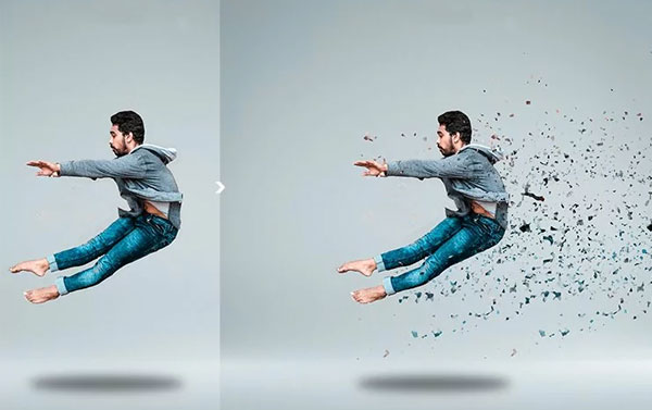 Broken Dispersion Photoshop Action