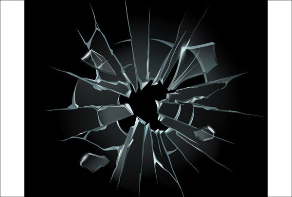 Rain Wet Glass Window Photoshop Action