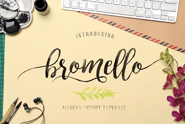Bromello Typeface