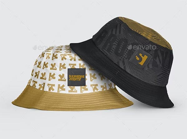 Bucket Hat Mockup Template
