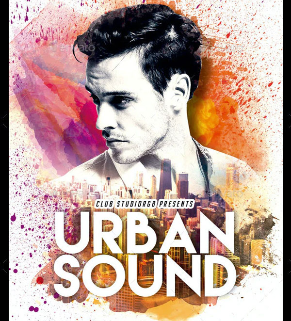 Bundle of Urban City Party Flyer