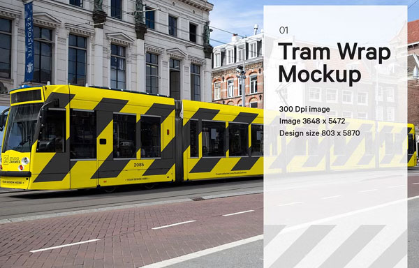 Bus Stop Mockup Best Template