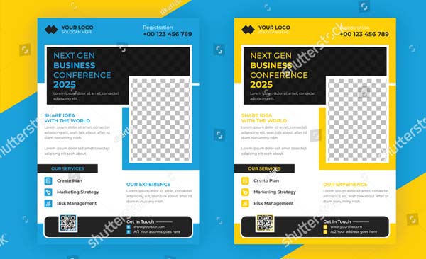 Business Conference Seminar Event Flyer