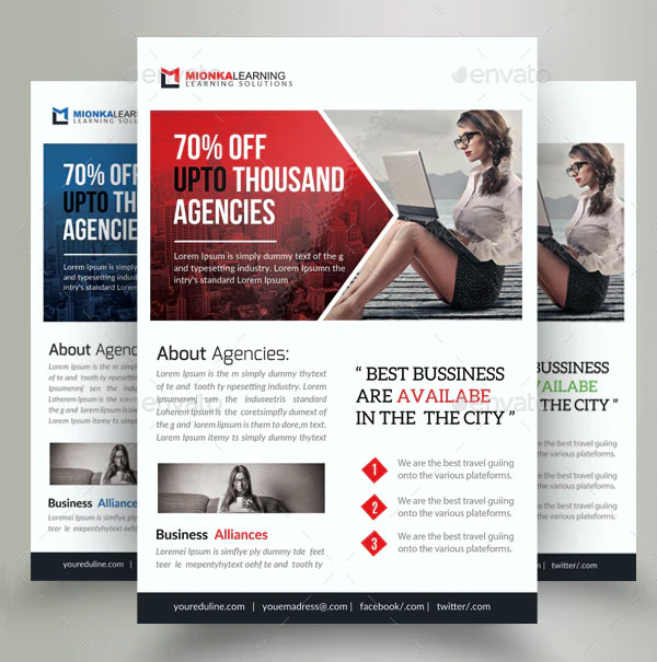 Business Idea Solution Flyers