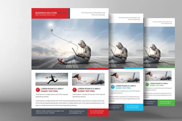 Business Solution Agency Flyer