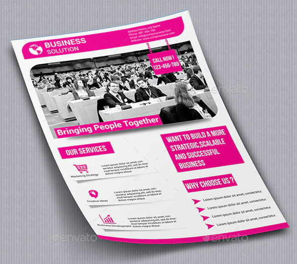 Business Solution Flyer Template