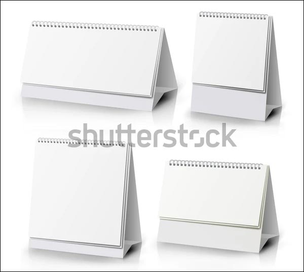 Calendar Vector Mockups
