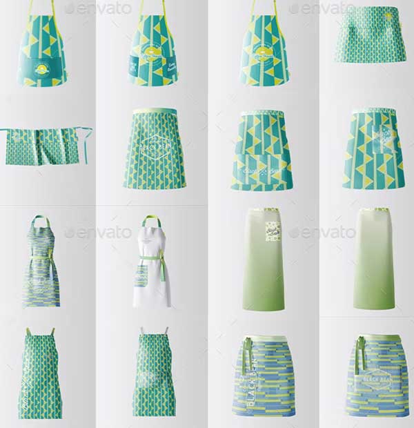 Canvas Apron Design Mockup