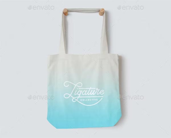 Canvas Tote Bag Mock-up