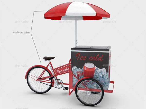 Cargo Bike Mockup Download