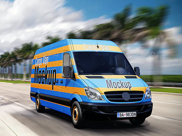Cargo Van Mockups