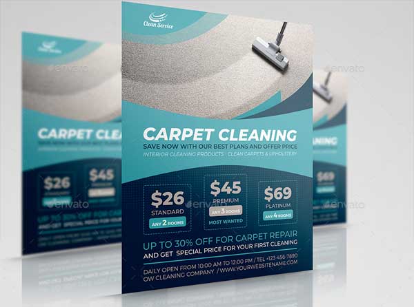 Carpet Cleaning Flyer Templates – Free & Premium PSD, Ai, Word ( Doc ), InDesign Formats Download