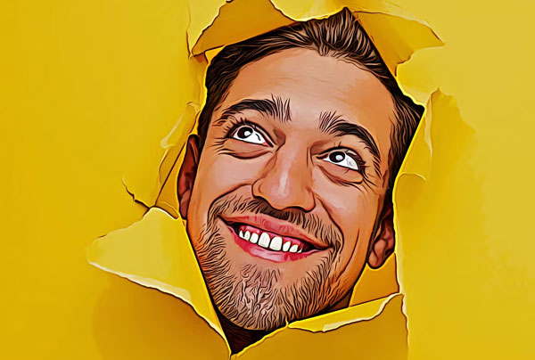 Cartoon Effect PSD Action Download