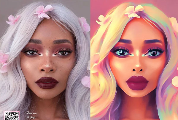 Cartoonize Portrait Painting Effect