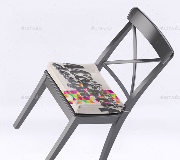 Chair Cushions Mockup