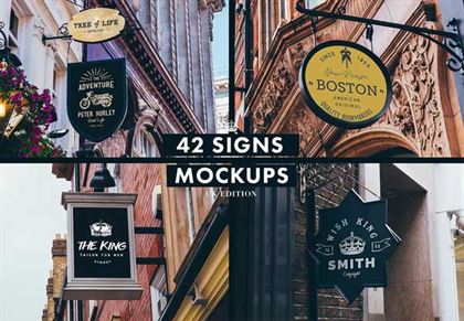 Chalkboard Menu PSD Mockups Template
