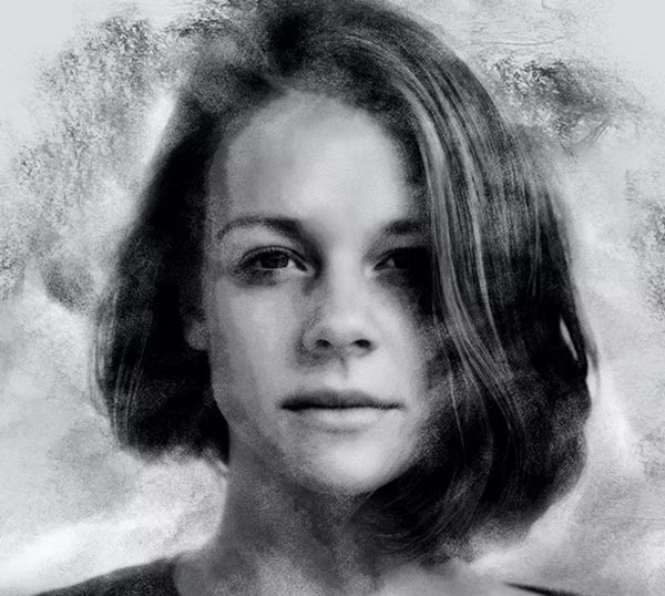 Charcoal Art Realistic Photoshop Action