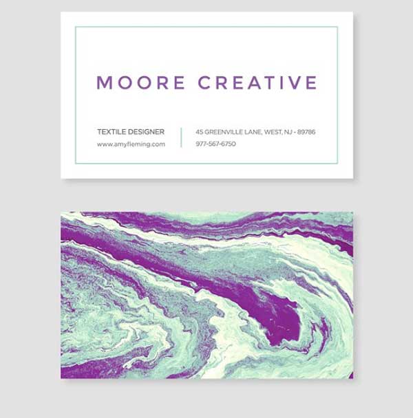 Charming Chaos Business Card Templates