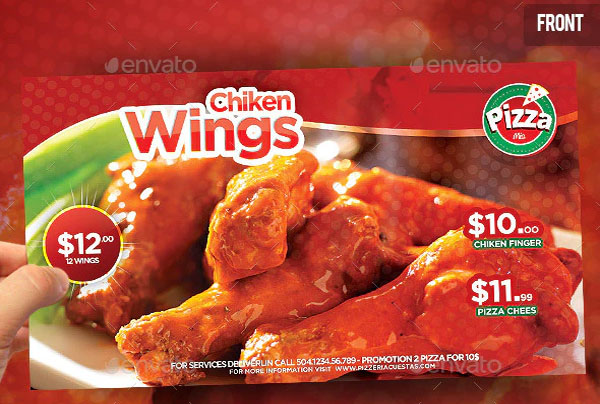 Chicken Wings Flyer Template